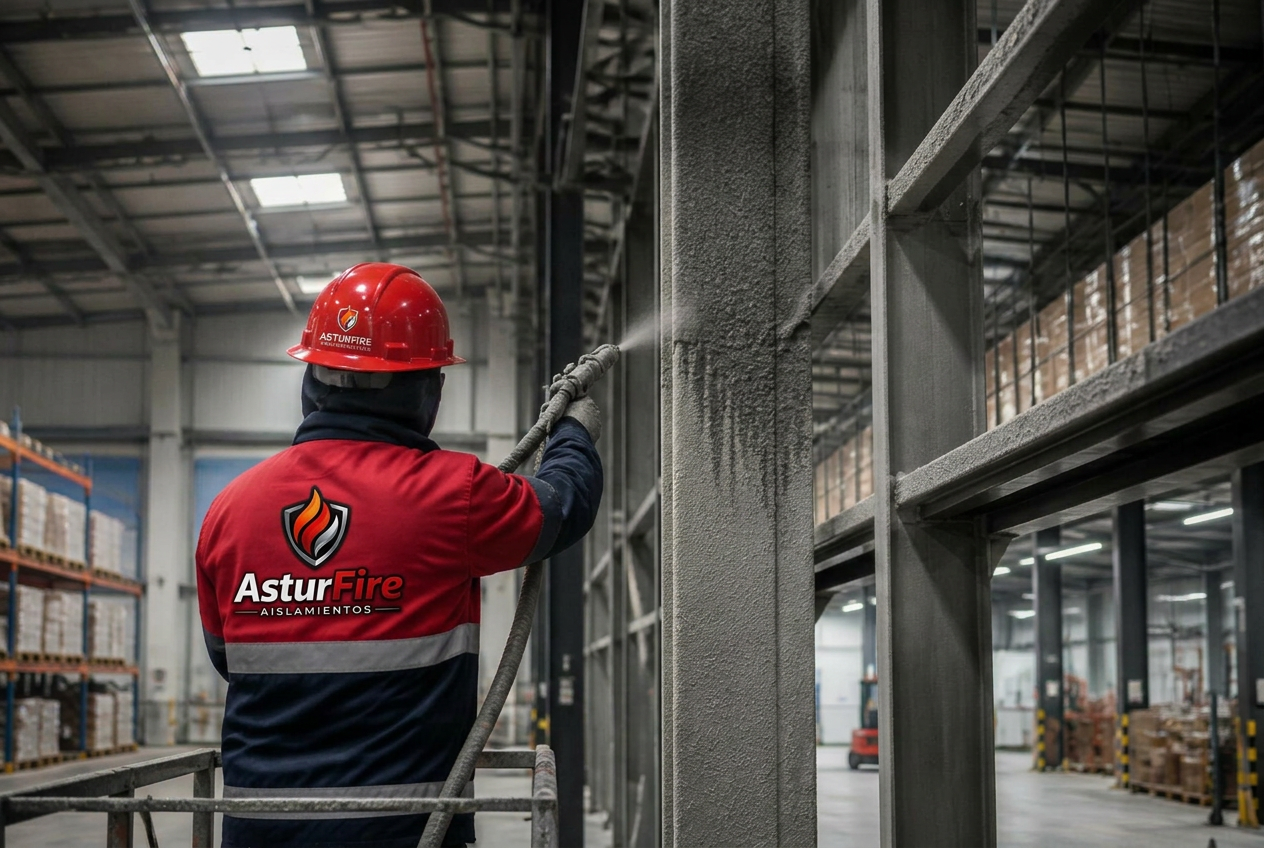 Protección pasiva en naves industriales